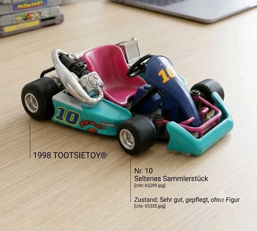 Tootsietoy kart vintage - ​tootsietoy,