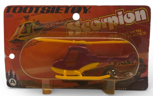 Tootsietoy scorpion helikopter - scorpion,